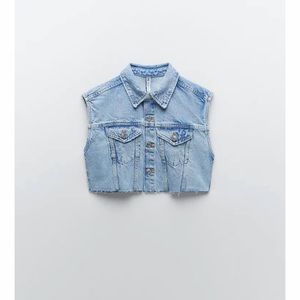 Zara Denim Vest!